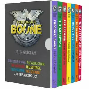 Theodore Boone Series Books 1-7 Collection Box Set by John Grisham Accused NEW - Picture 1 of 3
