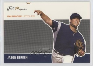 2007 Just Minors Just Auto Black /50 Jason Berken #JA-04