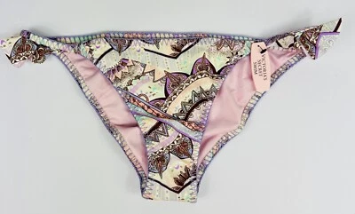 Parte inferior de bikini Victoria’s Secret descarada multicolor dorada para mujer talla M nueva con etiquetas Foto 1 de 4