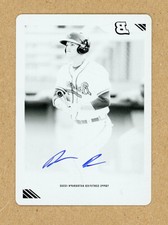 2020 Bowman Heritage Bryce Ball Black Printing Plate Auto. 1/1. Braves/Cubs