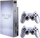 Playstation 2 Console, Silver, 2 Pads, Discounted
