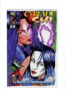 Cyblade Shi The Battle For Independents #1 (1995) 1st Witchblade Tucci Variant - Picture 1 of 2