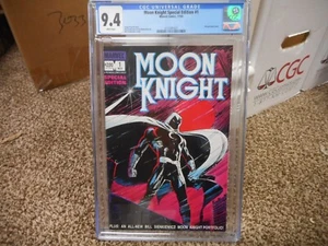 Moon Knight Special Edition 1 cgc 9.4 Marvel 1983 Bill Sienkiewicz cover WHITE p - Picture 1 of 3