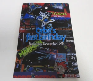 Chasers Nightclub - Primer cumpleaños de órbita - Tarjeta promocional - South Yarra - 1996 - Imagen 1 de 6