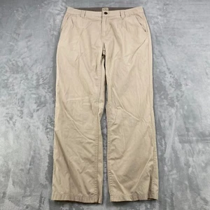 C.C Filson Pants Women’s 8 Tan Cotton Straight Leg Slash Pocket - Picture 1 of 13