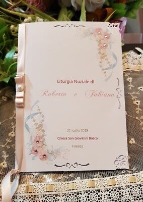 Libretto Messa Matrimonio  Personalizzato • 2.50€