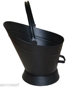 Schwarzkohle Eimer Kohlehaube Kaminschaufel Holzscheithalter Holzkorb Kohleschaufel - Bild 1 von 1