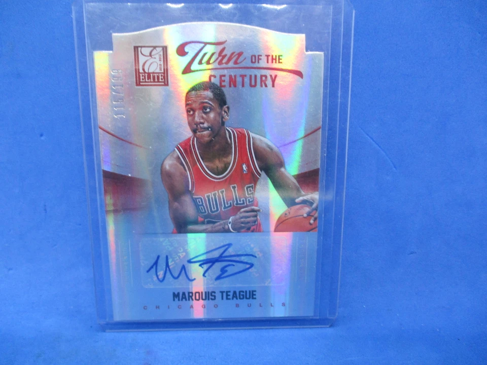 2012-13 Elite Turn of the Century Auto #99 Marquis Teague/199 - Image 1 of 1