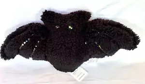 Pottery Barn Halloween Shimmer Bat Shaped Pillow - Picture 1 of 6