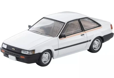 TLV NEO LV-N284e Toyota Corolla Levin 2 porte Lime 1983 Bianco 1:64 334859 - Immagine 1 di 4