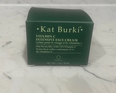 KAT BURKI Vitamin C Intensive Face Cream NEW In Box BRIGHTEN 1oz RV $80 FREESHIP - Image 1 of 4