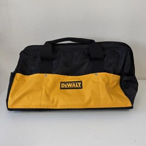 Dewalt 18" Rigid bottom Tool Bag (18"x12") Yellow & Black - Picture 1 of 7