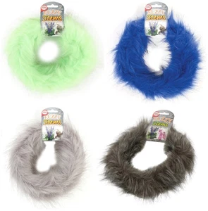 JUMBO Fuzzy Craft Stems 9 Feet, Parrot Green, Royal Blue, Grey, Grey Wolf - Picture 1 of 5
