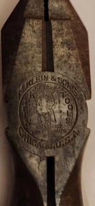 Rare Vintage 4-35 M. Klein & Sons Tools Lineman's Pliers USA 7 1/4” Lot 3212 - Bild 1 von 4