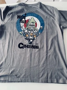 Quadrophenia :WEIRD FISH COD ROE PHENIA T SHIRT IN STEEL GREY BRAND NEW WITH TAG - Picture 1 of 12
