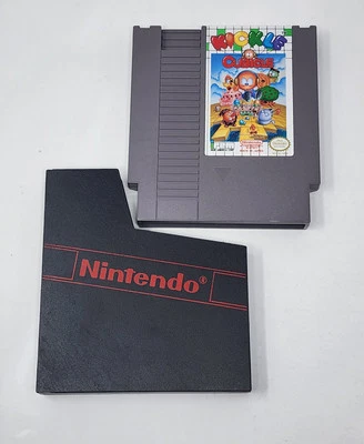Kickle Cubicle (Nintendo NES) Cartridge w/ Dust Sleeve ONLY - Authentic & Tested - Image 1 of 4