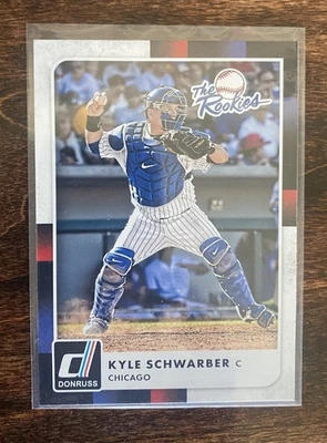 2016 Panini Donruss Optic the Rookies Kyle Schwarber #TR1 (RC) Rookie - Image 1 of 2