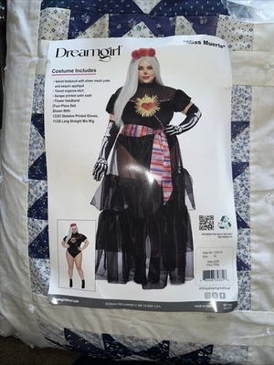 Dreamgirl "Miss Muerte" - Disfraz Halloween - Talla 1X - Nuevo Foto 1 de 4