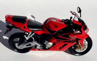NEW-RAY 1/12 2005 RED W/ BLACK HONDA CBR 1000 RR MOTORCYCLE # 42387 JUST NO BOX - Image 1 of 4