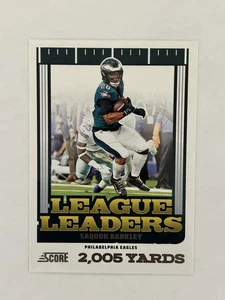 2025 Score League Leaders Saquon Barkley #3 - Bild 1 von 2
