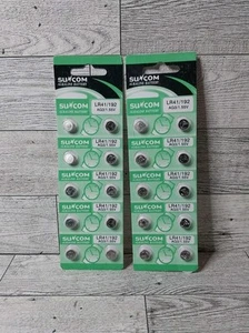 20PCS AG3 LR41 192 384 392 LR736 1.5V Alkaline Button Cell Watch Battery SUNCOM - Picture 1 of 3