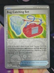 Pokemon TCG: Bug Catching Set 102/131, Prismatic Evolutions _ REVERSE HOLO - Picture 1 of 2