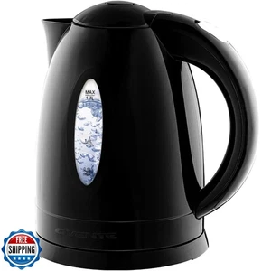 OVENTE Electric Kettle, 1.7L Fast Boiling Water Heater for Coffee or Tea, BPA - Picture 1 of 5