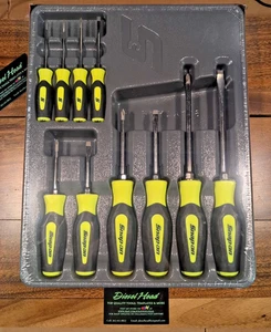 *NEW* Snap On Tools SGDX6040HV 10 PIECE Screwdriver Set FREE EXPEDITED SHIPPING - Bild 1 von 12
