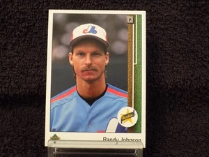 1989 Upper Deck Baseball Star Rookie Randy Johnson Montreal Expos #25 - NRMT + - Picture 1 of 6