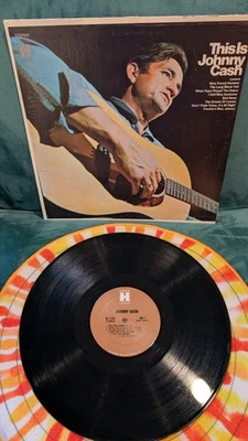 JOHNNY CASH ~ THIS IS JOHNNY CASH ~ 1969 HARMONY COLUMBIA RECORDS VINYL ALBUM LP - Image 1 of 4