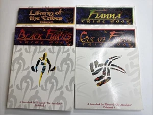 Book Lot: Litany Of The Tribes Vol. 3 + Tribebook 1 + 4 + 5 Wearwolf White Wolf - Picture 1 of 23