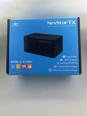 Vantec NexStar® TX USB 3.0 Hard Drive Dock NEW OPEN BOX - Image 1 of 3