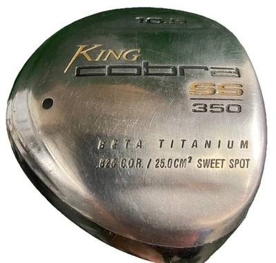 Cobra 350ss 10.5 Beta Titanium Driver RH 60g Aldila Stiff Graphite 44.5 New Grip - Image 1 of 4