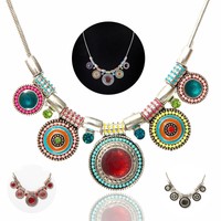 Necklace Fashion Jewelry Choker Bib Statement Chain Pendant  Chunky Charm