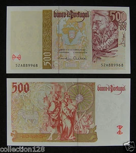Portugal 500 Escudos Paper Money 1997 UNC - Picture 1 of 1