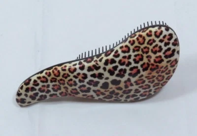 Escova de Cabelo Cala Tangle Free Preta - Deslize Thru Detangler Pente de Cabelo Chita  - Imagem 1 de 3