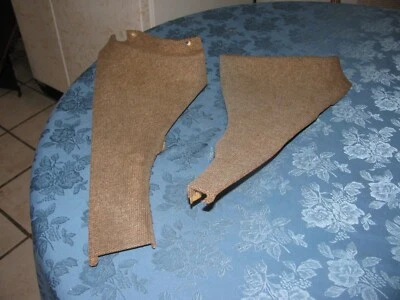 1990-1994 Nissan 300ZX Z32 Brown Right & left Lower Dash Trim - Image 1 of 4