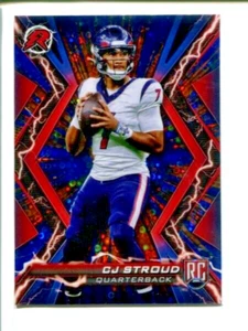 2023 Topps Composite Blue & Orange Spark Refractor #98 Resurgence CJ Stroud 🏈RC - Picture 1 of 3