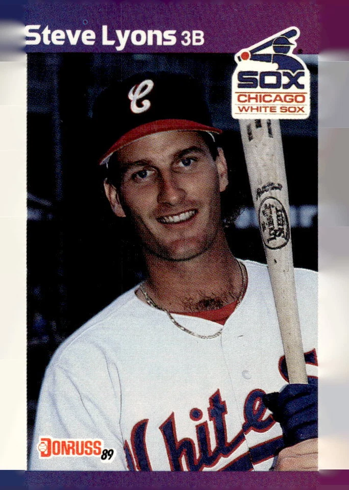 1989 Donruss #253a Steve Lyons - Image 1 of 2
