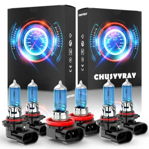 For Ford F150 2015-2019 6x Halogen Headlight Hi/Lo +Fog Light Bulbs Combo Kit 5K - Picture 1 of 12