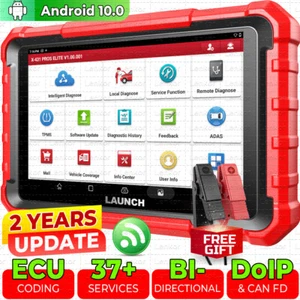2025 Launch X431 Pro Elite V + Bidirectional Car Diagnostic Scanner ECU Coding - Picture 1 of 12