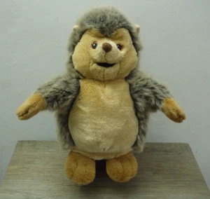 Vintage LBI Very Soft Fluffy HEDGEHOG Full Body Hand Glove Puppet Plush Toy 12" - Picture 1 of 7