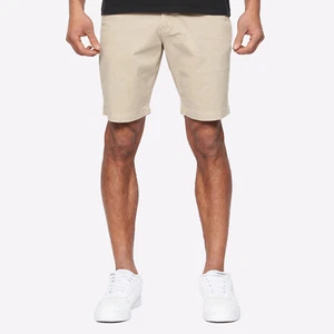 Duck And Cover Moreshore Mens Smart Casual Chino Shorts Beige - Picture 1 of 5
