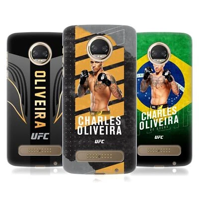 FUNDA TRASERA RÍGIDA OFICIAL UFC CHARLES OLIVEIRA PARA TELÉFONOS MOTOROLA 1 Foto 1 de 4