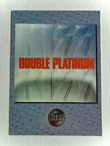 KISS 1997 Cornerstone Series 1 Silver #75 MINT Double Platinum Album Art Card SP - Picture 1 of 2