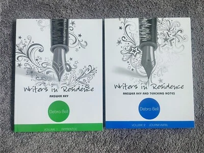 Apologia Writers in Residence Apprentice Set Teacher Keys  vol 1 &2 Brand New - Image 1 of 4