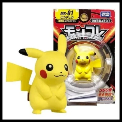 Figura de acción Moncolle MS-01 Pikachu Takara Tomy Tomica Pokemon MONSTER nueva Foto 1 de 3
