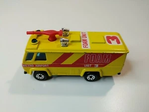 VINTAGE 1980 MATCHBOX COMMAND VEHICLE FOAM UNIT 3 METRO AIRPORT TRUCK - Picture 1 of 6