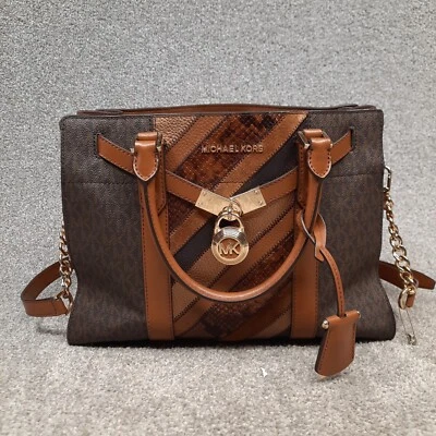 Michael Kors модерн Hamilton сумка Дамская сумка сумочка сумка женщин размер большой коричневый - Изображение 1 из 4