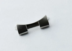 Genuine Rolex Stainless Steel 457 - 19mm For Oyster Bracelet End Link - Picture 1 of 3
